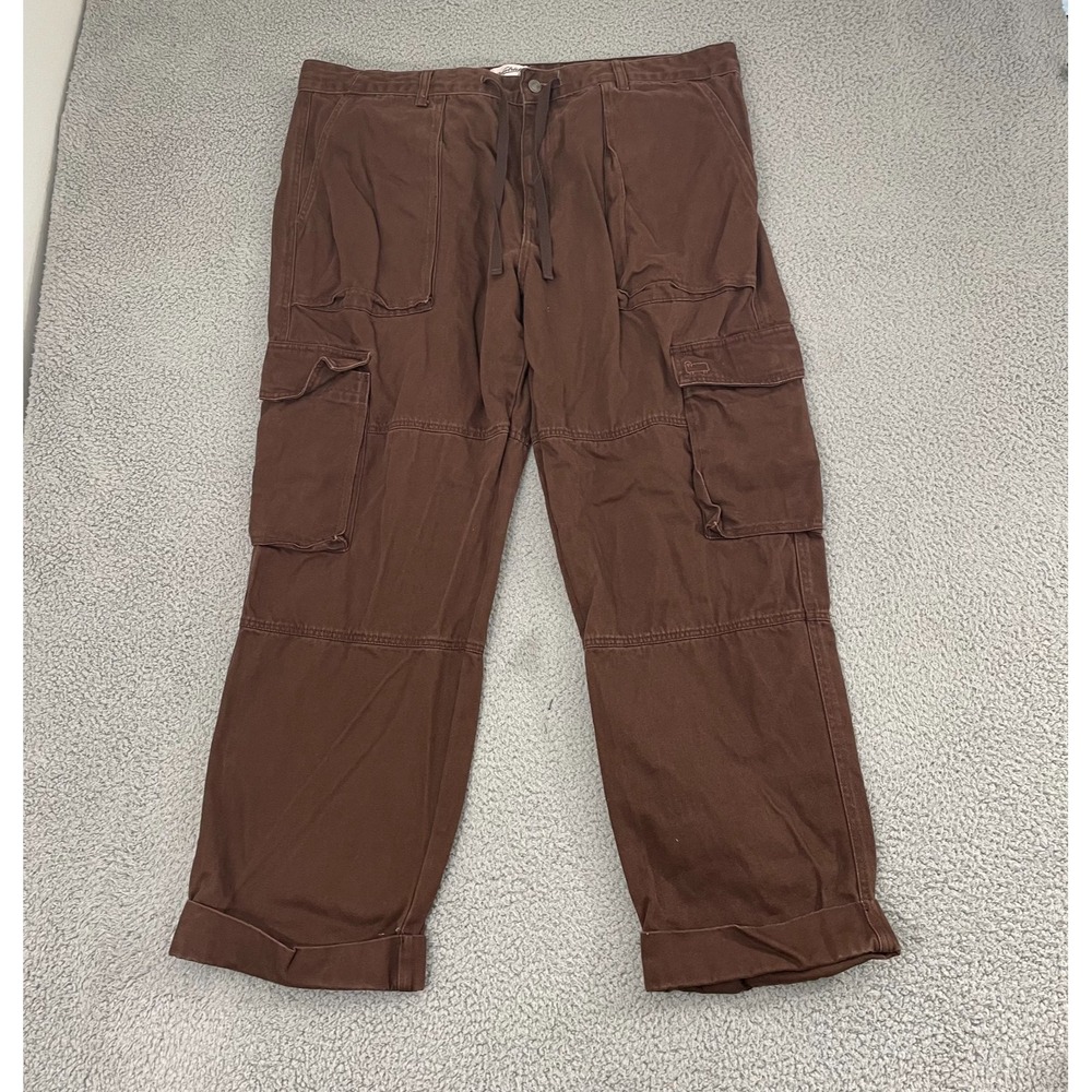 Woolrich x Target Cargo Pants Men XL Brown Cotton Utility Outdoor Baggy